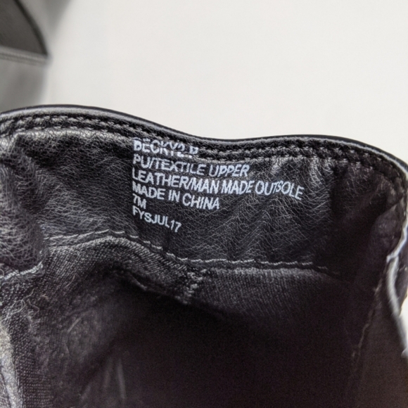 Union Bay Becky black boots size 7 - Picture 6 of 7